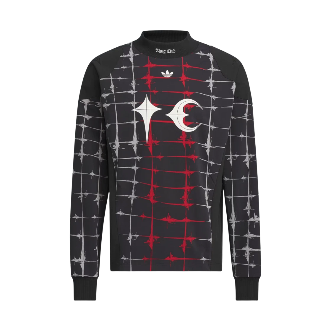 아디다스 x 떠그 클럽 골리 티셔츠 블랙 - KR 사이즈(Adidas x Thug Club Goalie T-Shirt Black - KR Sizing) - 1