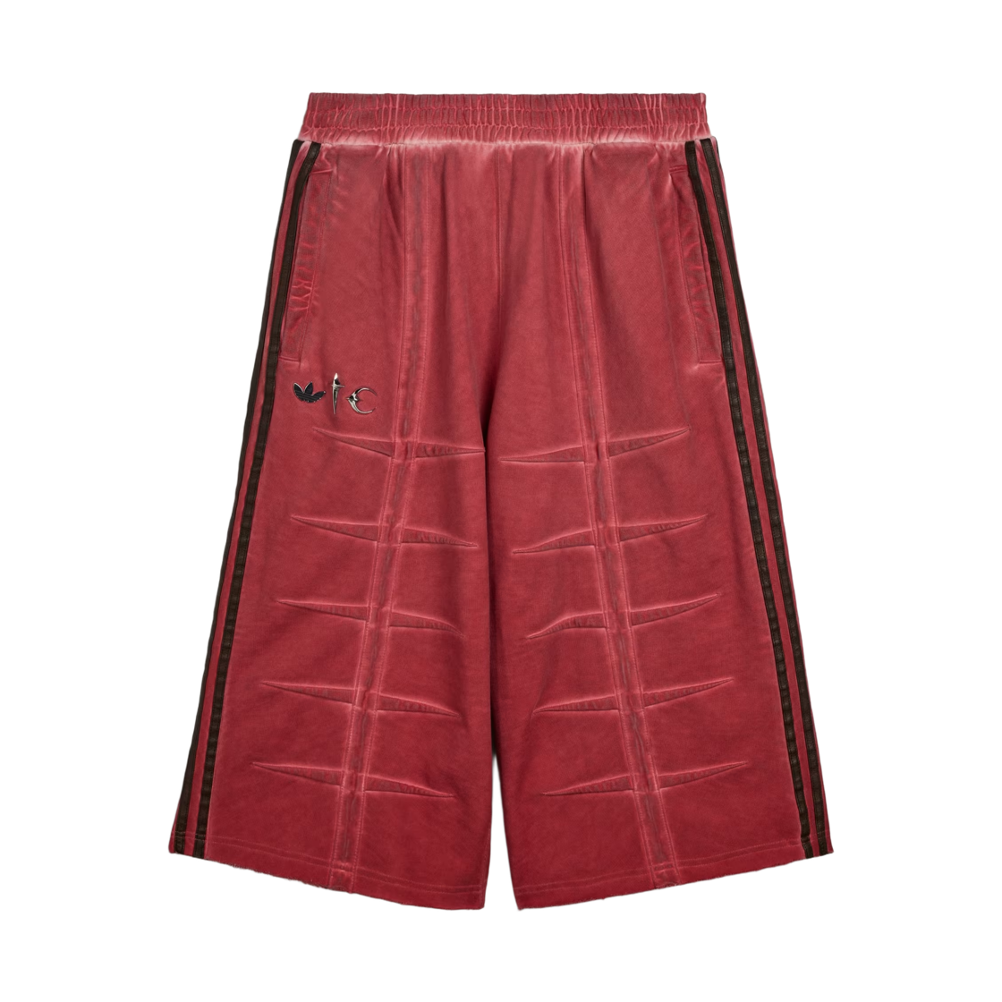 아디다스 x 떠그 클럽 버뮤다 쇼츠 파워 레드 - KR 사이즈(Adidas x Thug Club Bermuda Shorts Power Red - KR Sizing)