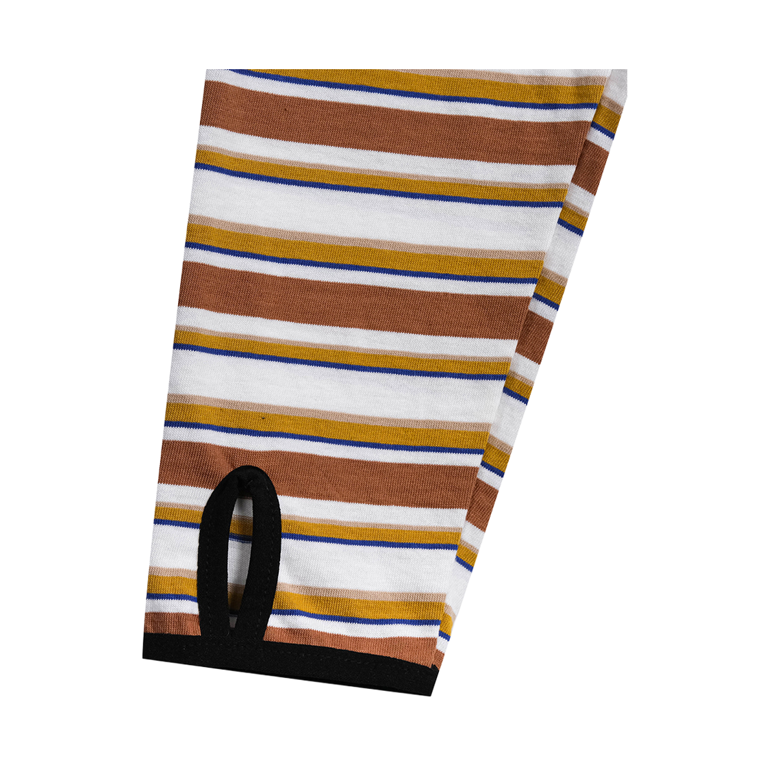 디아더생츄어리 서큘러 타입 스트라이프 후디 브라운(THE ATHER SANCTUARY Circular Type Striped Hoodie Brown) - 5