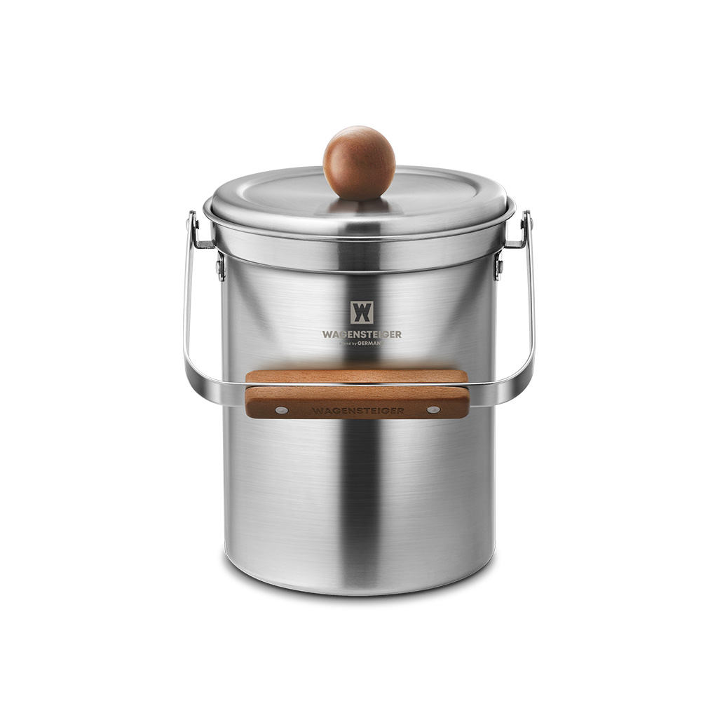 바겐슈타이거 스텐 음식물쓰레기통 3L 메탈(WAGENSTEIGER Stainless Compost Bin 3L Metal) - 6