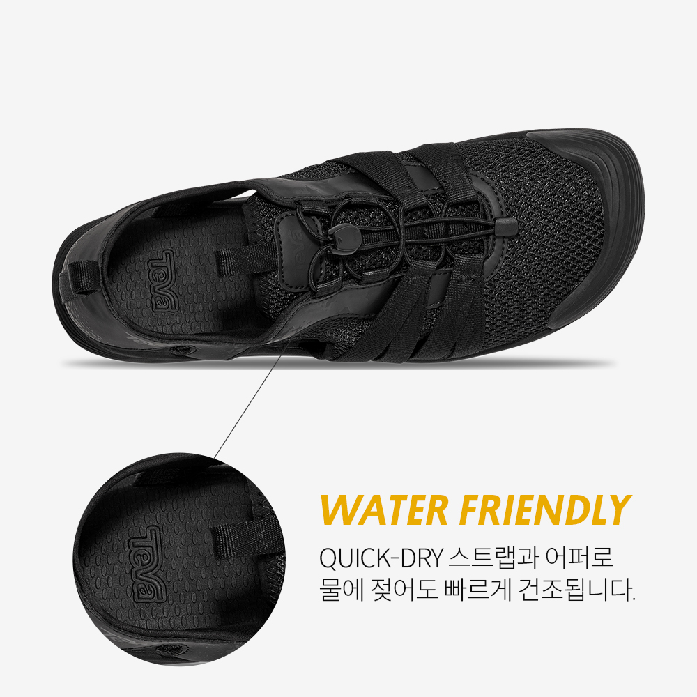테바 남성 하이드라트렉 샌들 CT BLK(TEVA Men Hydratrek Sandal CT BLK) - 5