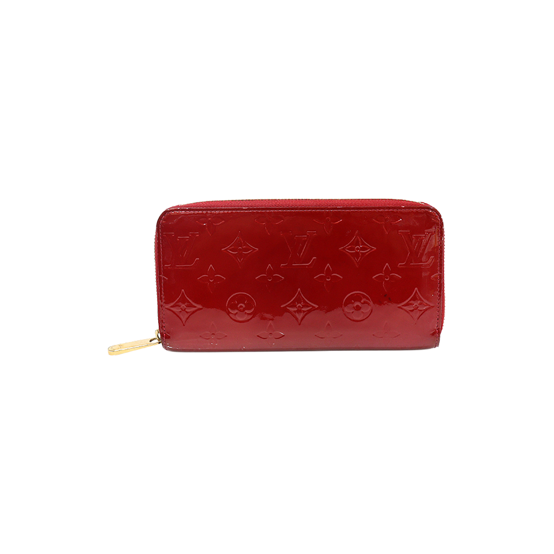 IT2MT23FS87R Louis Vuitton Monogram Vernis Pom D'Amour Zippy Wallet