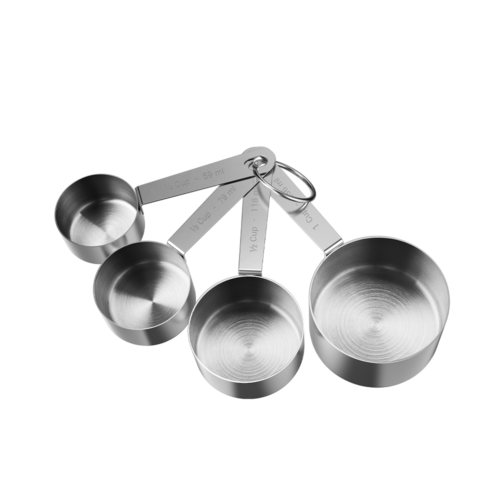 바겐슈타이거 스텐 계량컵 4pcs(WAGENSTEIGER Stainless Measuring Cup 4pcs Set) - 6