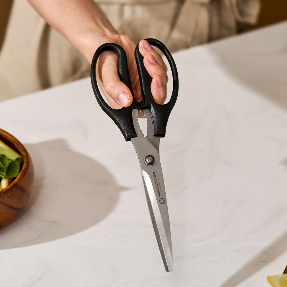 바겐슈타이거 스텐 트윈 블레이드 가위 611 강력한 절삭력 양손가위(WAGENSTEIGER Stainless Twin-Blade Scissors 611) - 4