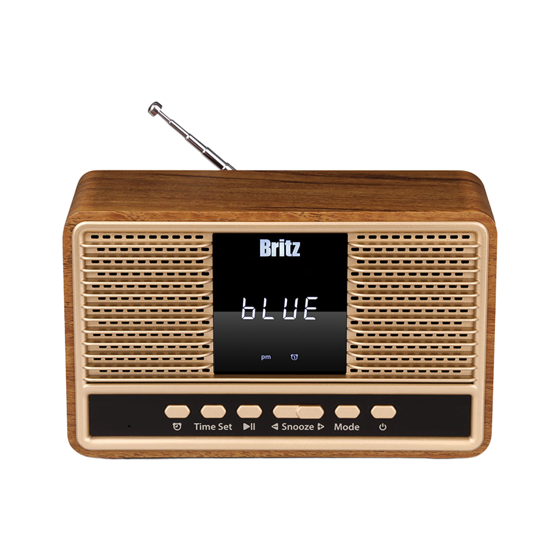 브리츠 FM 라디오 홈인테리어 레트로 블루투스 스피커 BZ-MK88(Britz FM Radio Retro Bluetooth Speaker Britz BZ-MK88) - 6