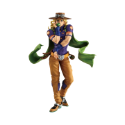 Bandai Ichiban Kuji JoJo's Bizarre Adventure STEEL BALL RUN B Prize Gyro Zeppeli MASTERLISE