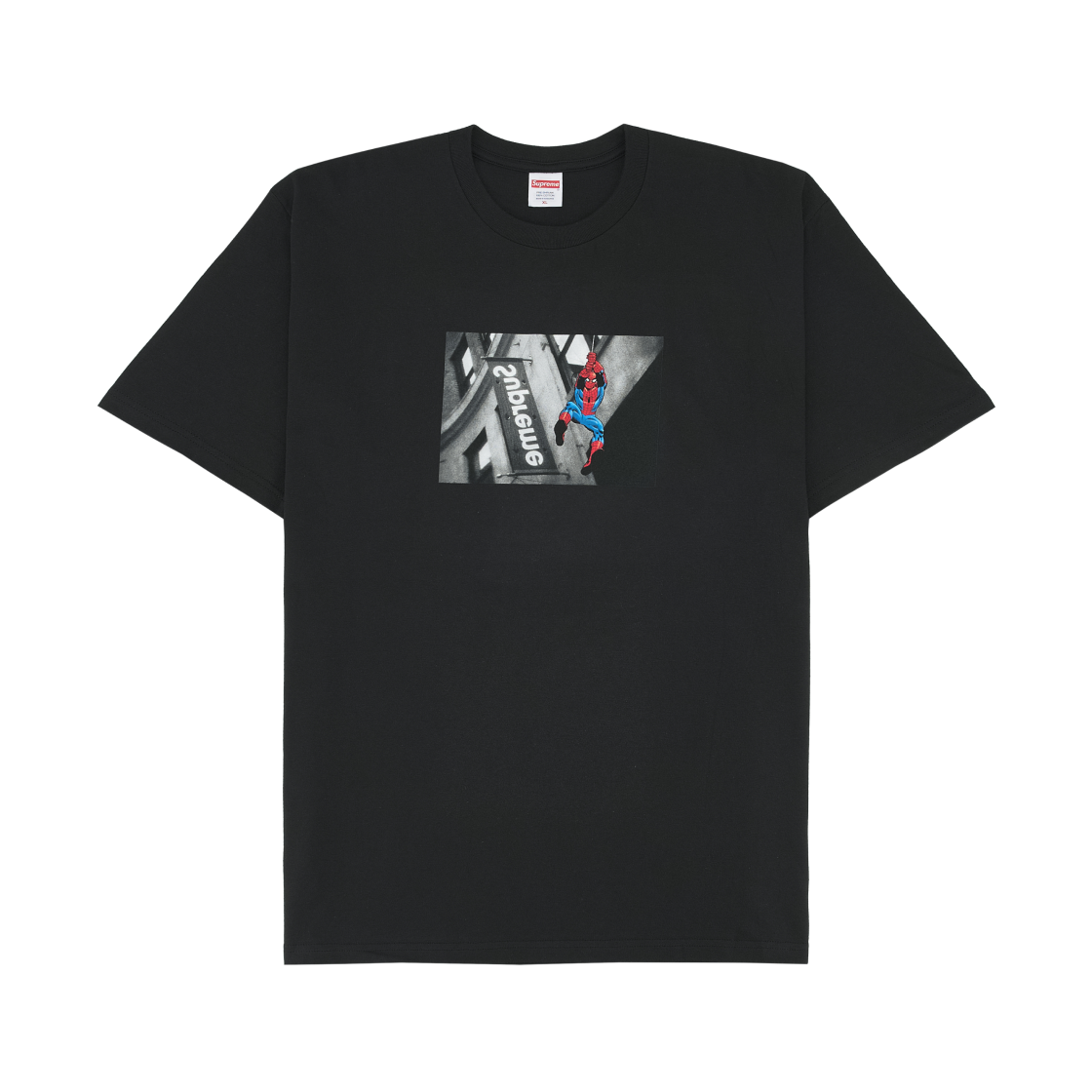 슈프림 x 스파이더맨 티셔츠 블랙 - 26SS(Supreme x Spider-Man T-Shirt Black - 26SS)