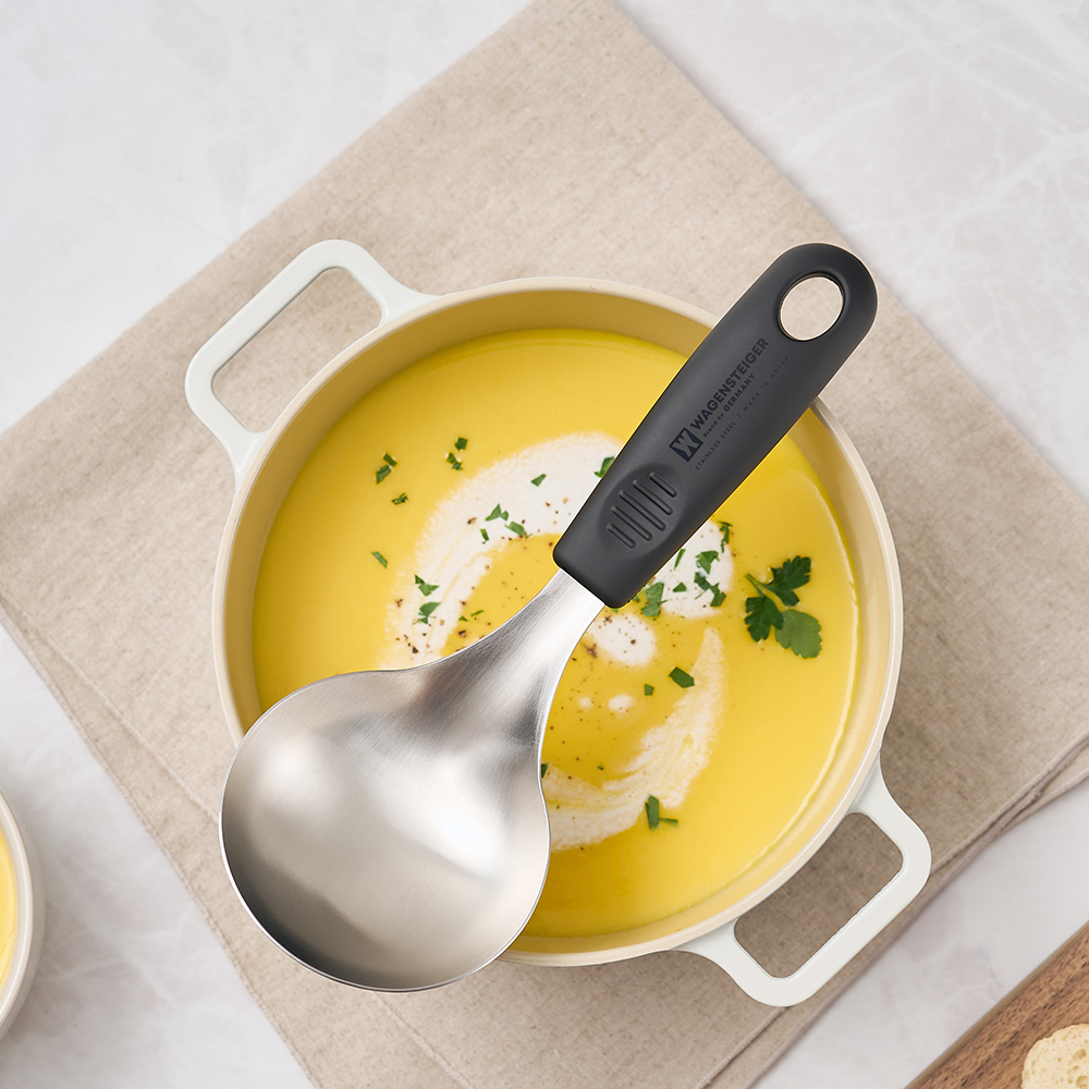 바겐슈타이거 스텐 304 슈바츠 로펠 국자(WAGENSTEIGER Stainless 304 Schwarz Loffel Ladle) - 5