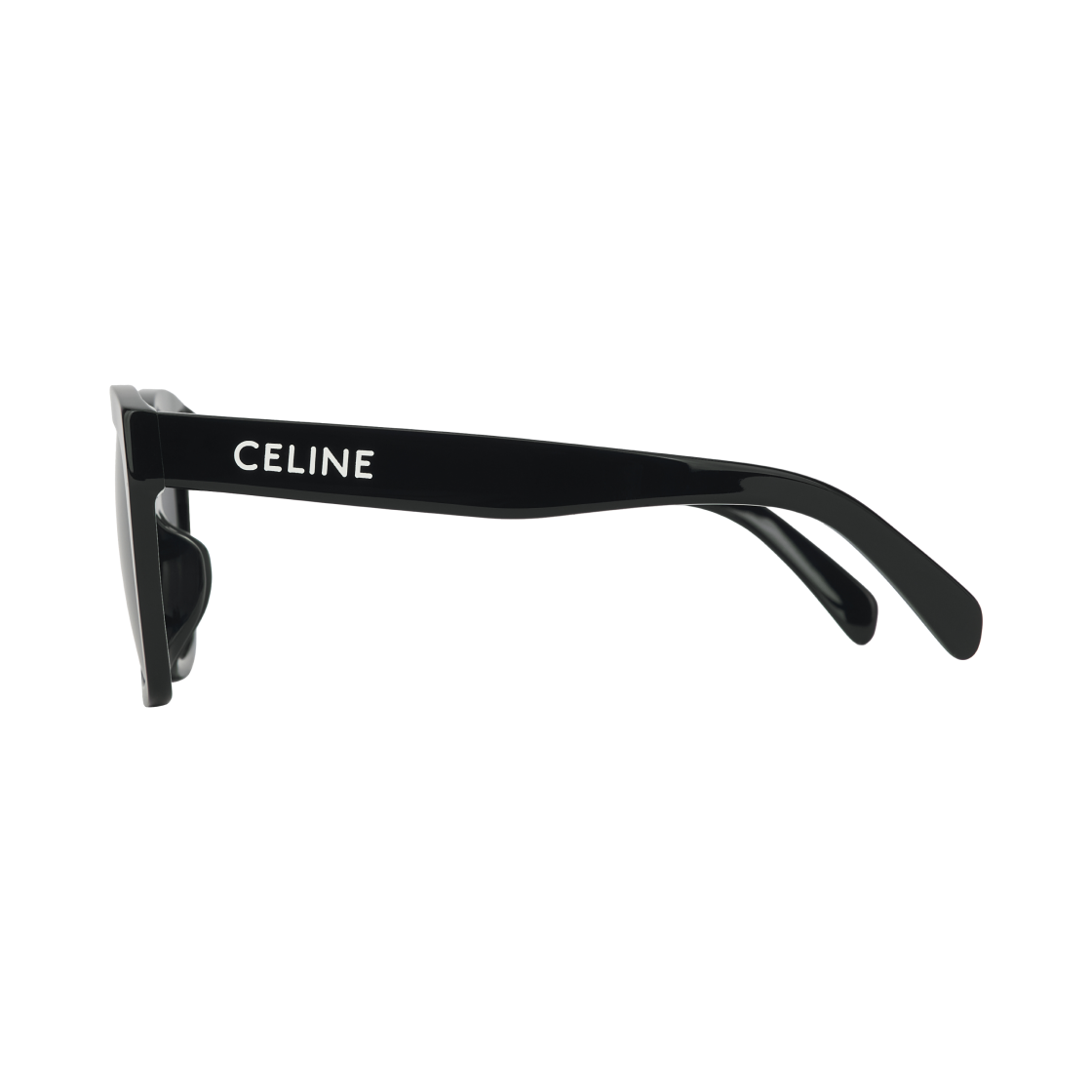 (W) 셀린느 아세테이트 모노크롬 03 선글라스 블랙((W) Celine Monochroms 03 Sunglasses in Acetate Black) - 3