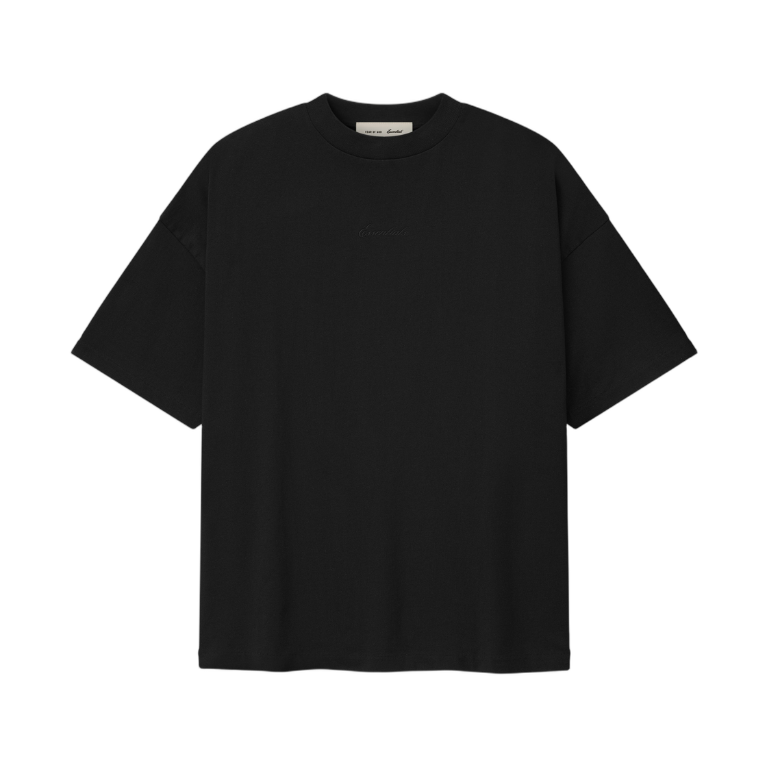 - Essentials Signature 90s Short Sleeve T-Shirt Black - 26SS