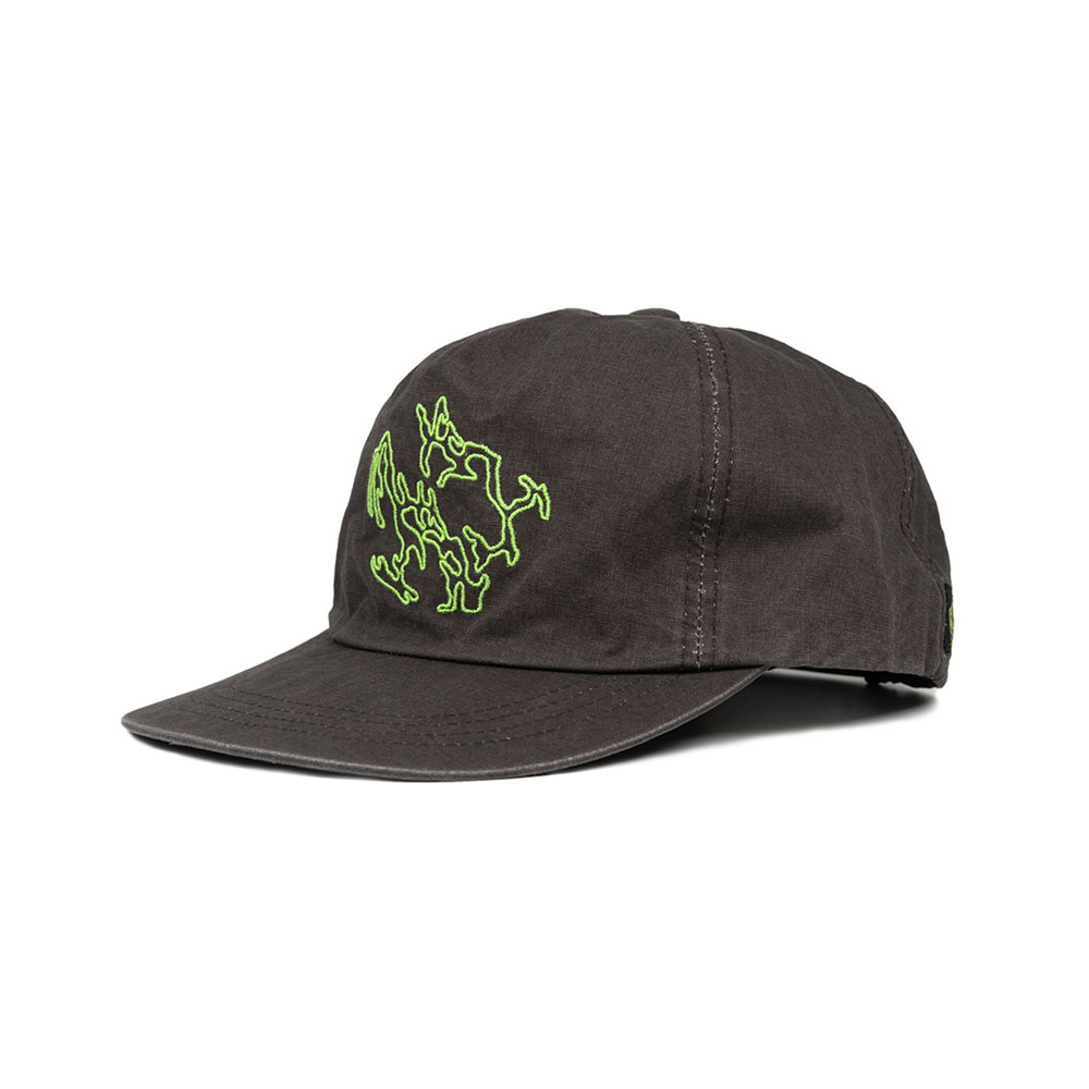 코유 워시 락 트러커 캡 (브라운)(Koyu Wash Rock Trucker Cap (Brown)) - 2