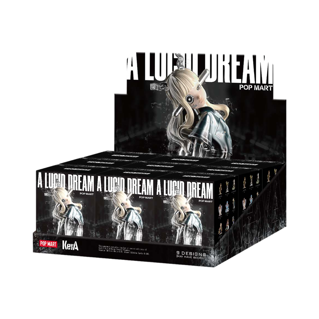 - Pop Mart Keya A Lucid Dream Series Figures Sealed Case (9 Blind Boxes)
