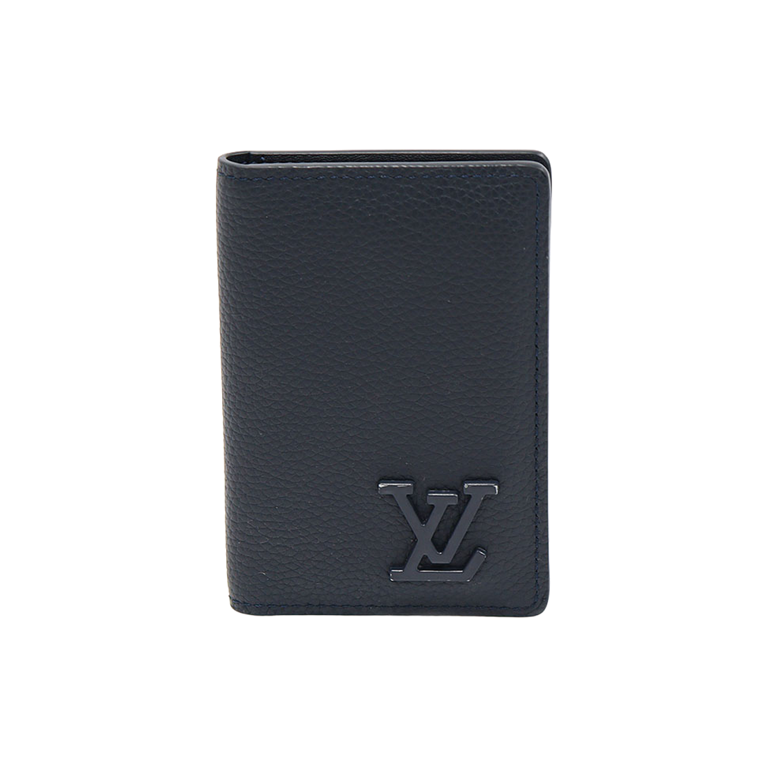 루이비통 M69979 잉크 블루 그레인 카프스킨 LV 에어로그램 포켓 오거나이저 카드지갑(Louis Vuitton Ink Blue Grain Calfskin LV Aerogram Pocket Organizer Card Wallet)