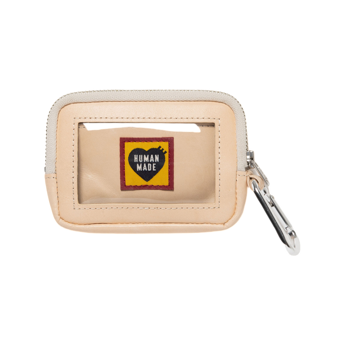 휴먼 메이드 레더 카드 케이스 베이지(Human Made Leather Card Case Beige)