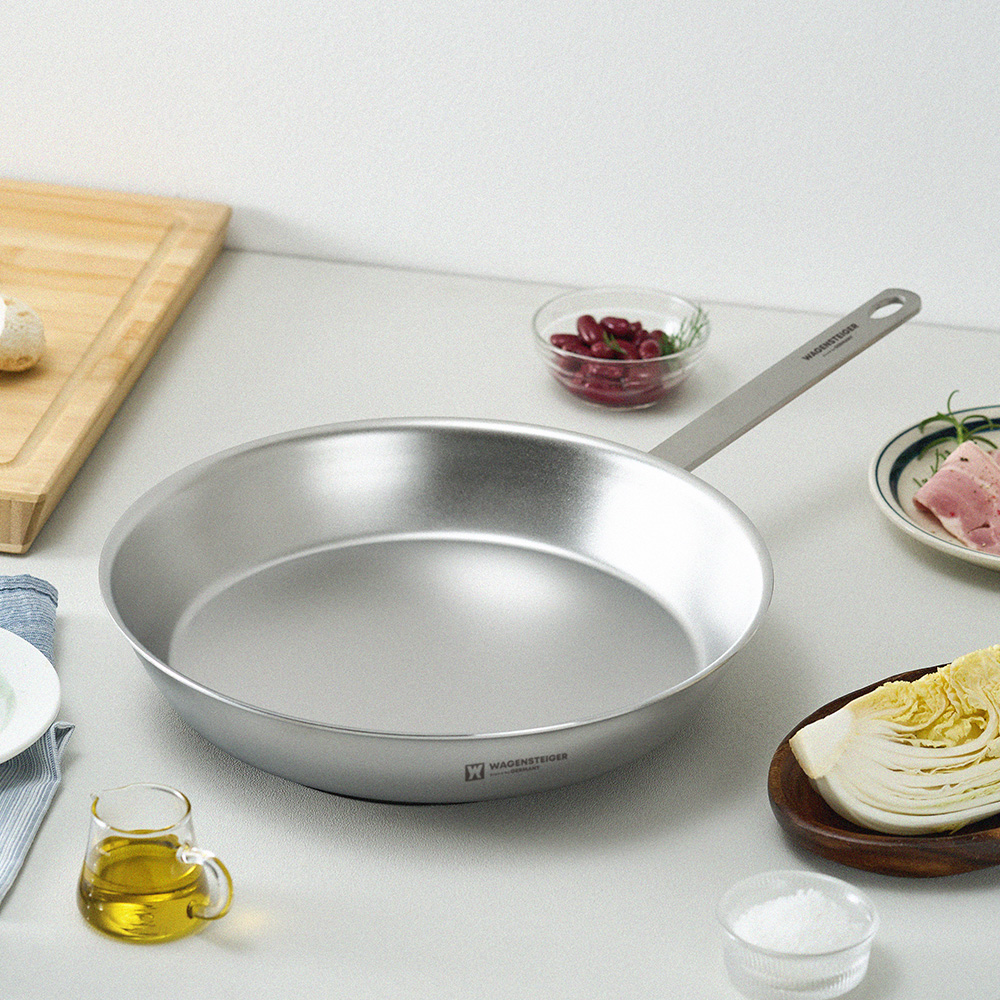 바겐슈타이거 로스탈 통5중 무연마 316 스텐 프라이팬 28cm(WAGENSTEIGER Lostal 5-Ply Abrasive-Free 316 Stainless Steel Frying Pan (28cm)) - 6