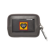 Human Made Leather Card Case Gray