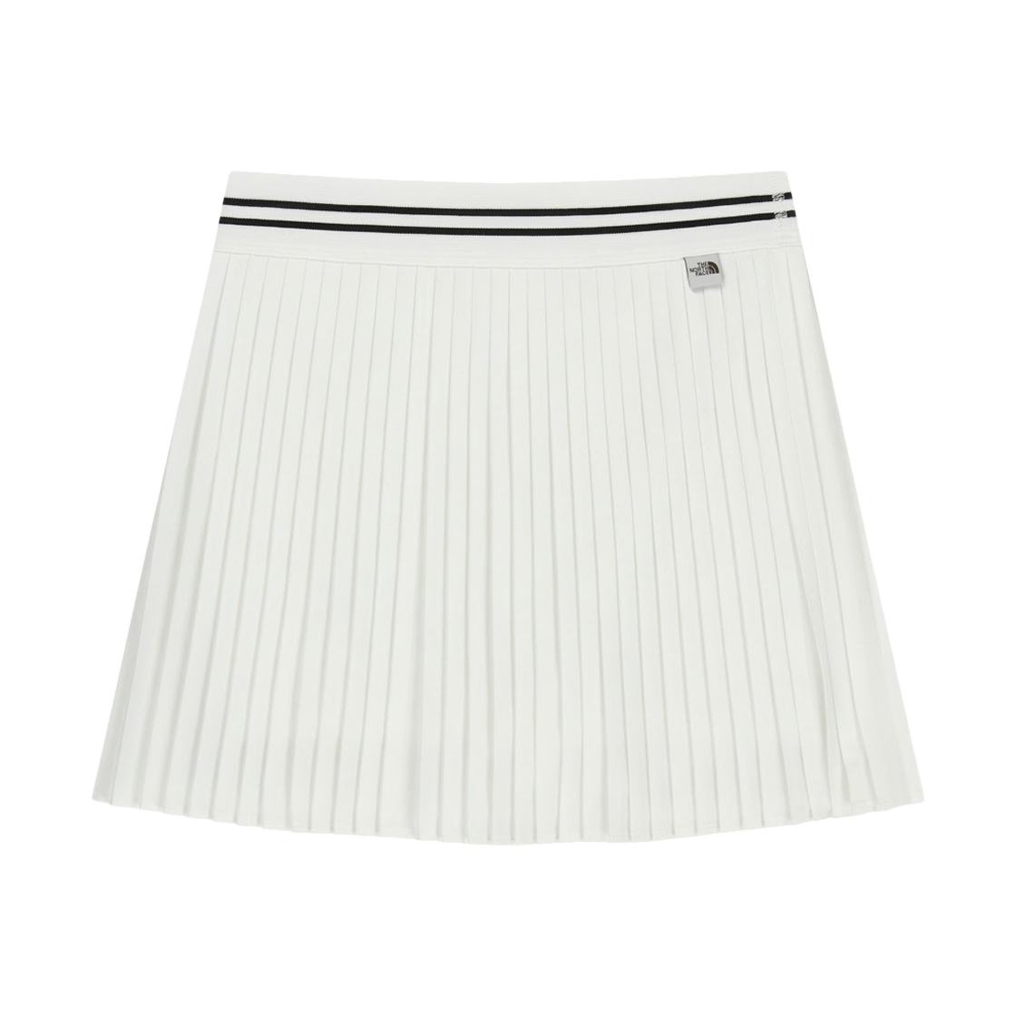 NK6NS31K (W) The North Face White Label Pleaty Skirt White