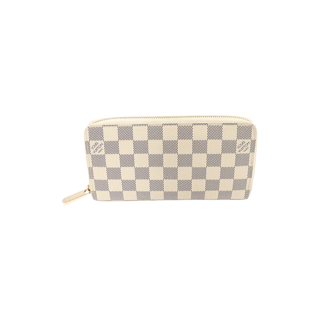 ITT22FKN5HPH Louis Vuitton Damier Azur Canvas Zippy Wallet
