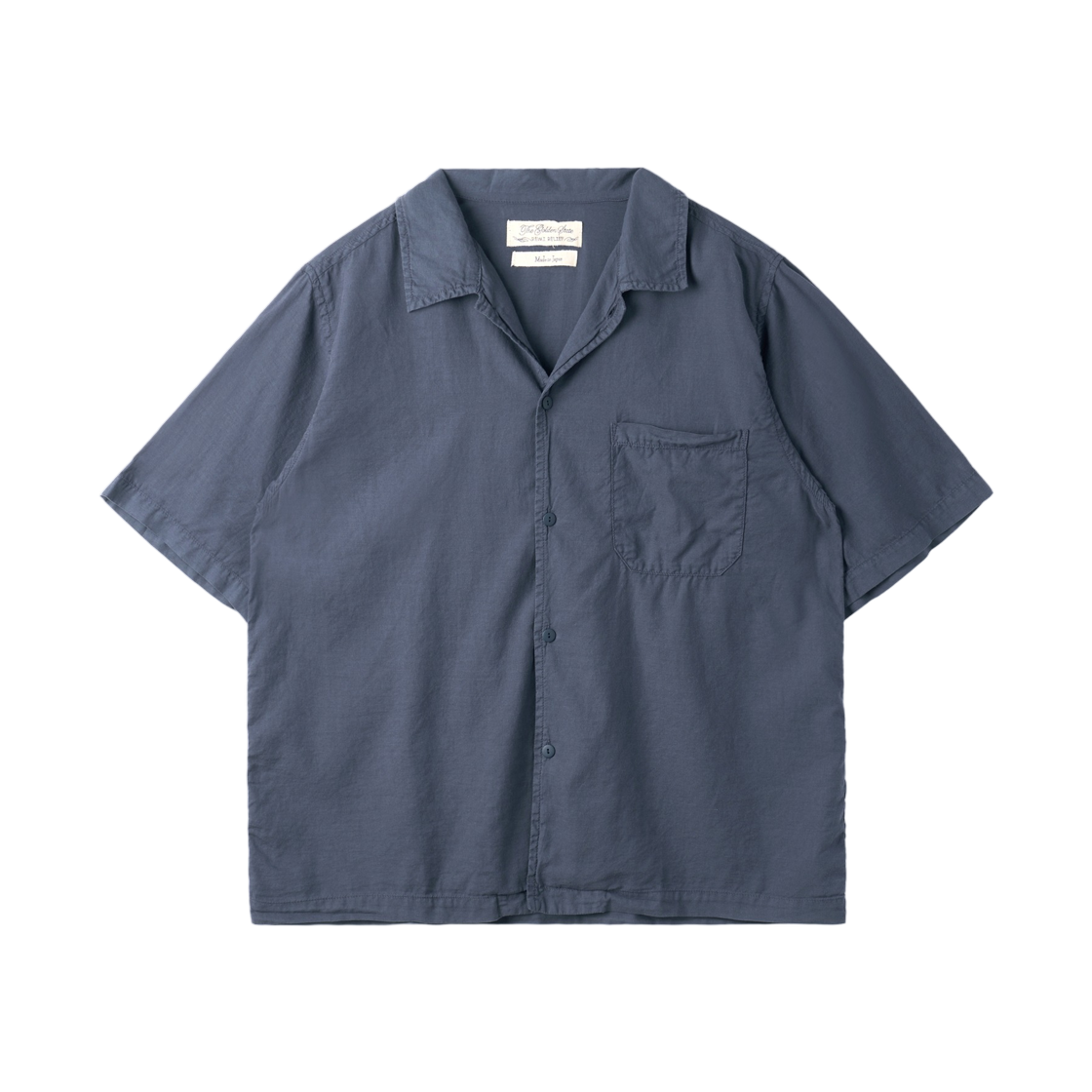 레미 릴리프 코튼 실크 알로하 반팔 셔츠 팜 트리즈 네이비(Remi Relief Cotton Silk Aloha S/S Shirt Palm Trees Navy)