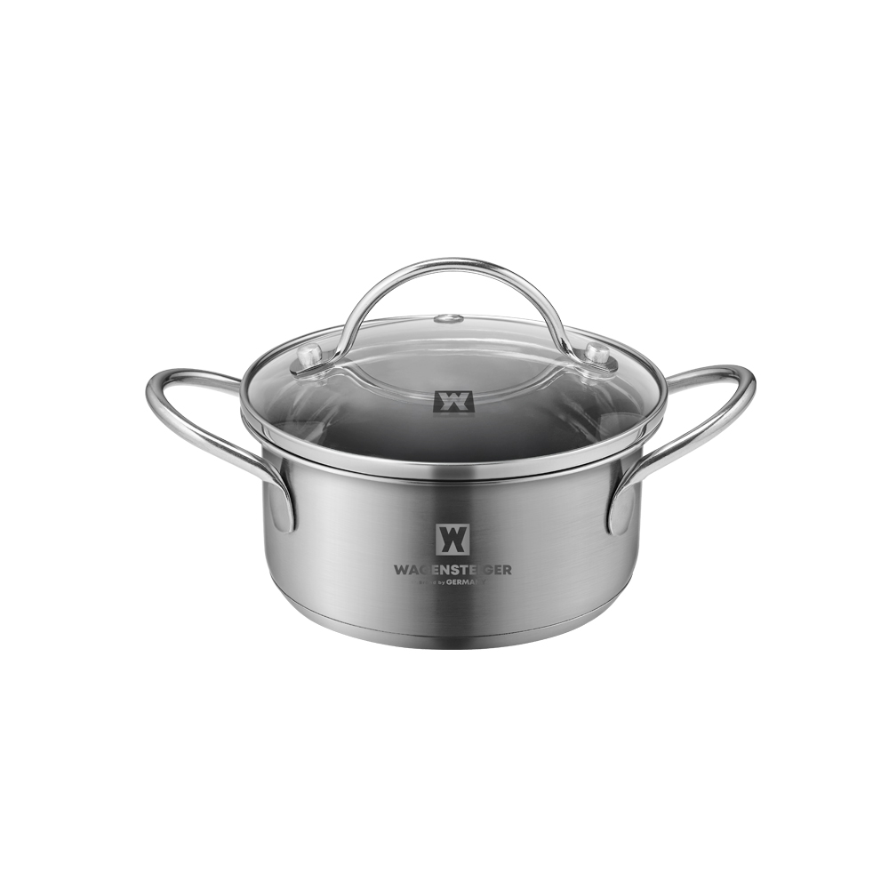 바겐슈타이거 IH 3중 바닥 스텐 미니팟 양수냄비 12cm(WAGENSTEIGER Stainless Mini Double-handle Pot 12cm) - 6