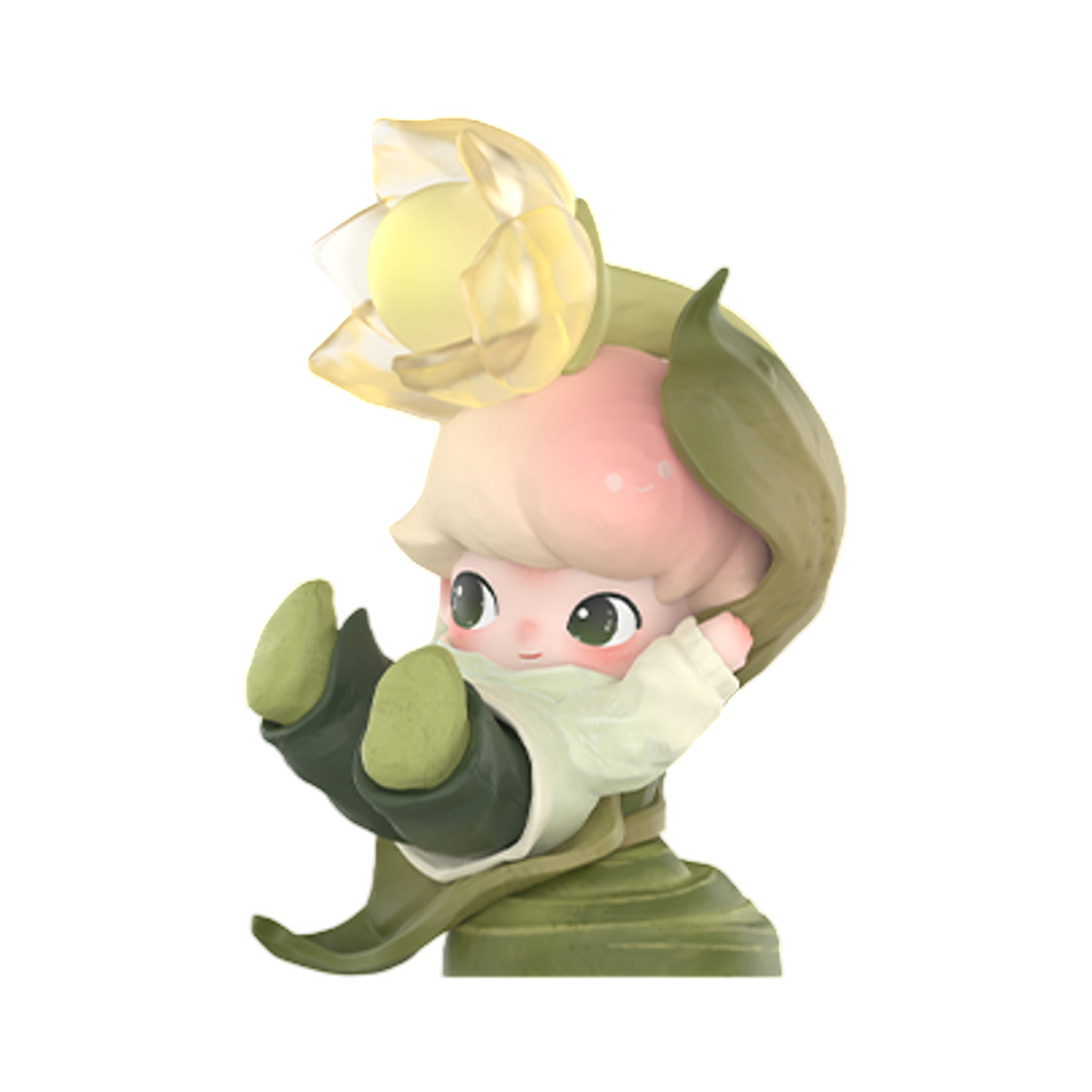 팝마트 디무 꽃 피는 순간 시리즈 라이트 업 스프링 (개봉박스)(Pop Mart Dimoo Moments In Bloom Series Light Up Spring (Opened Case))