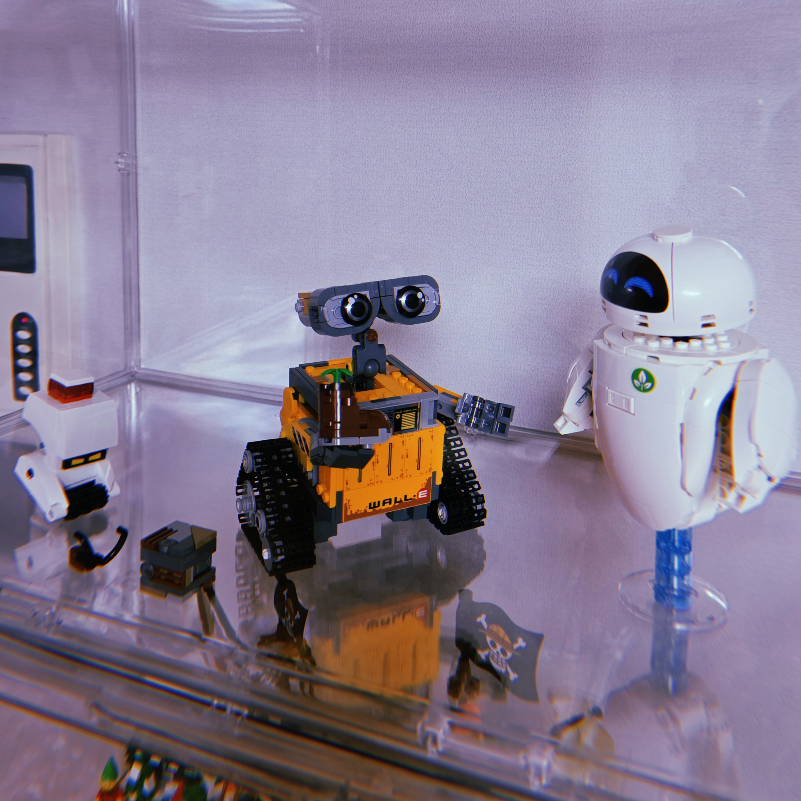 Lego Disney WALL-E and EVE 착용 스타일 - 1