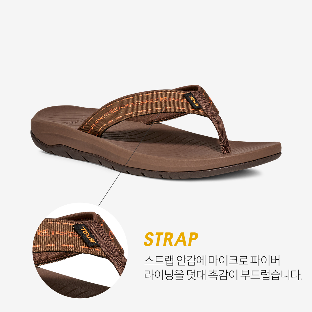 테바 테바 남성 허리케인 플립 CSD(TEVA Men Hurricane Flip CSD) - 3