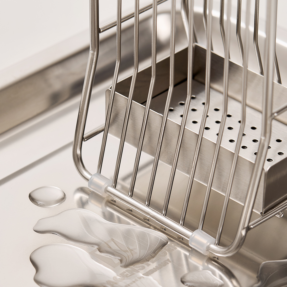 바겐슈타이거 스텐 304 와이어 수저통 소(WAGENSTEIGER Stainless 304 Wire Cutlery Holder Small) - 5