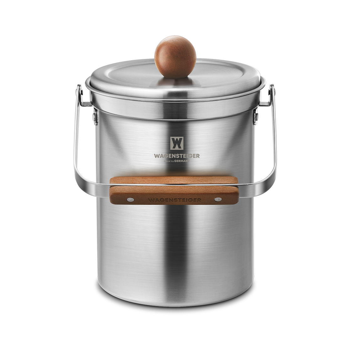 바겐슈타이거 스텐 음식물쓰레기통 3L 메탈(WAGENSTEIGER Stainless Compost Bin 3L Metal) - 1