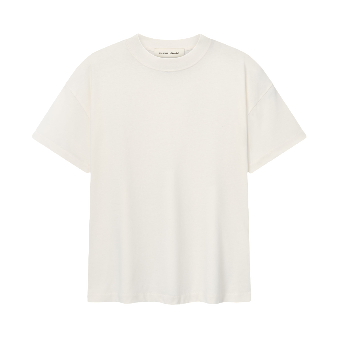 - Essentials Signature Essential T-Shirt Ivory - 26SS