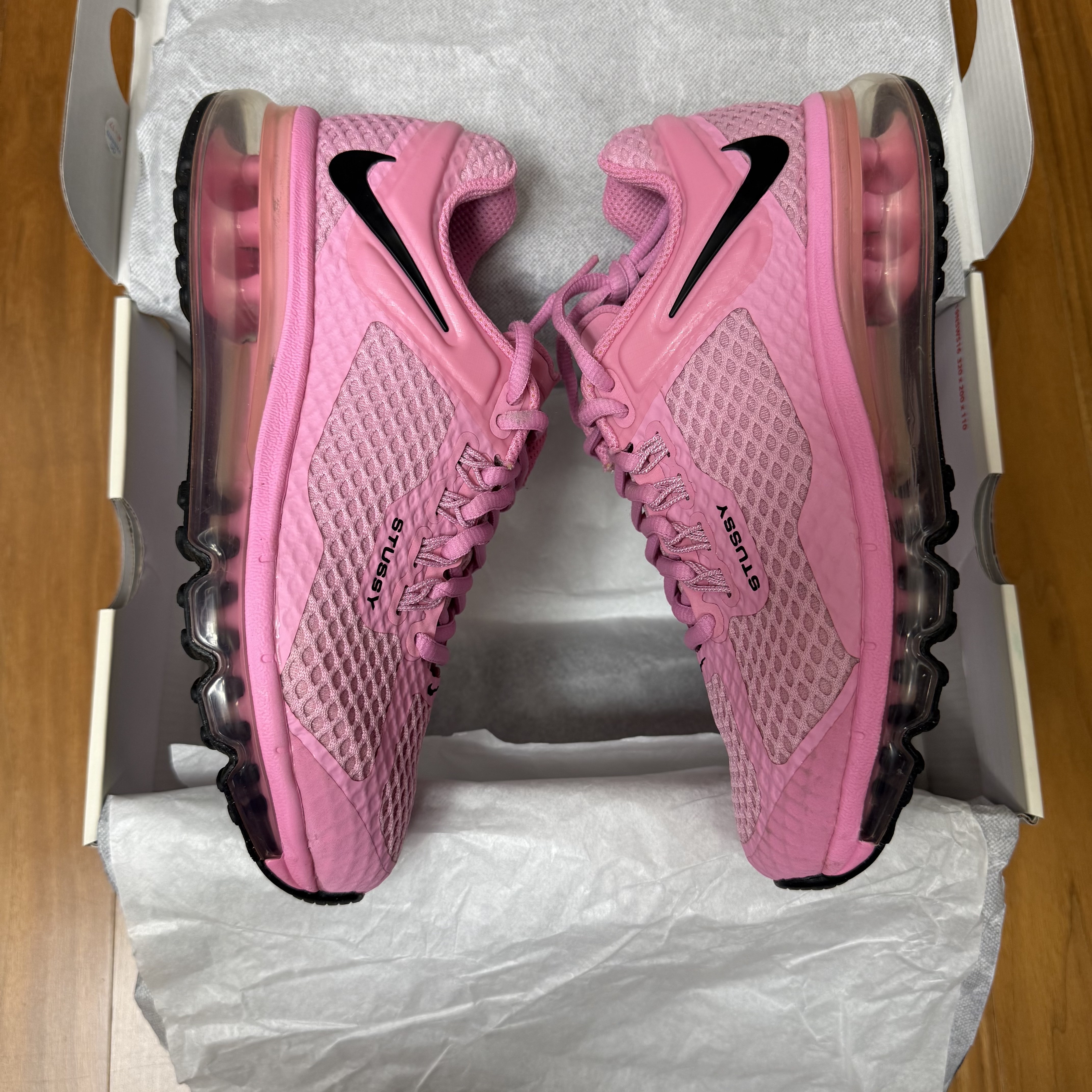 Nike x Stussy Air Max 2013 Psychic Pink 착용 스타일