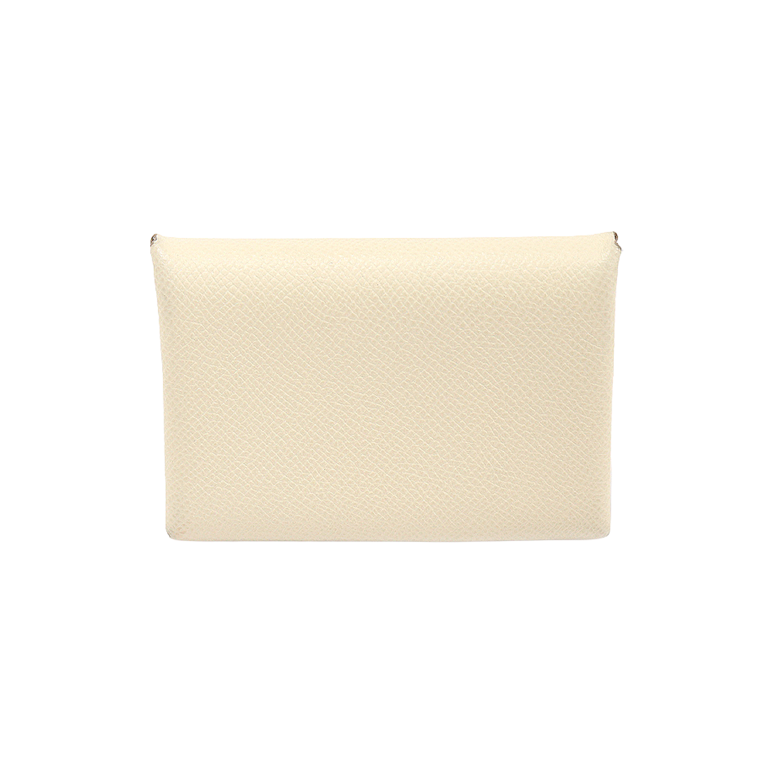 에르메스 H044164CK10 크레 앱송 카프스킨 은장 칼비 듀오 컴팩트 카드 홀더 (B각인)(Hermes H044164CK10 Crepe Epsom Calfskin Silver Calvi Duo Compact Card Holder (B Monogram))