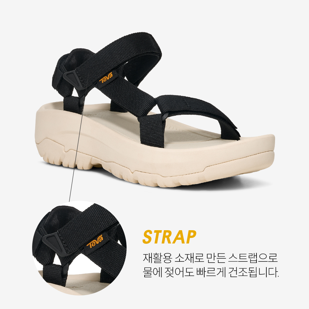 테바 여성 허리케인 XLT2 앰프솔 BKW(TEVA Women Hurricane XLT2 Ampsole BKW) - 3