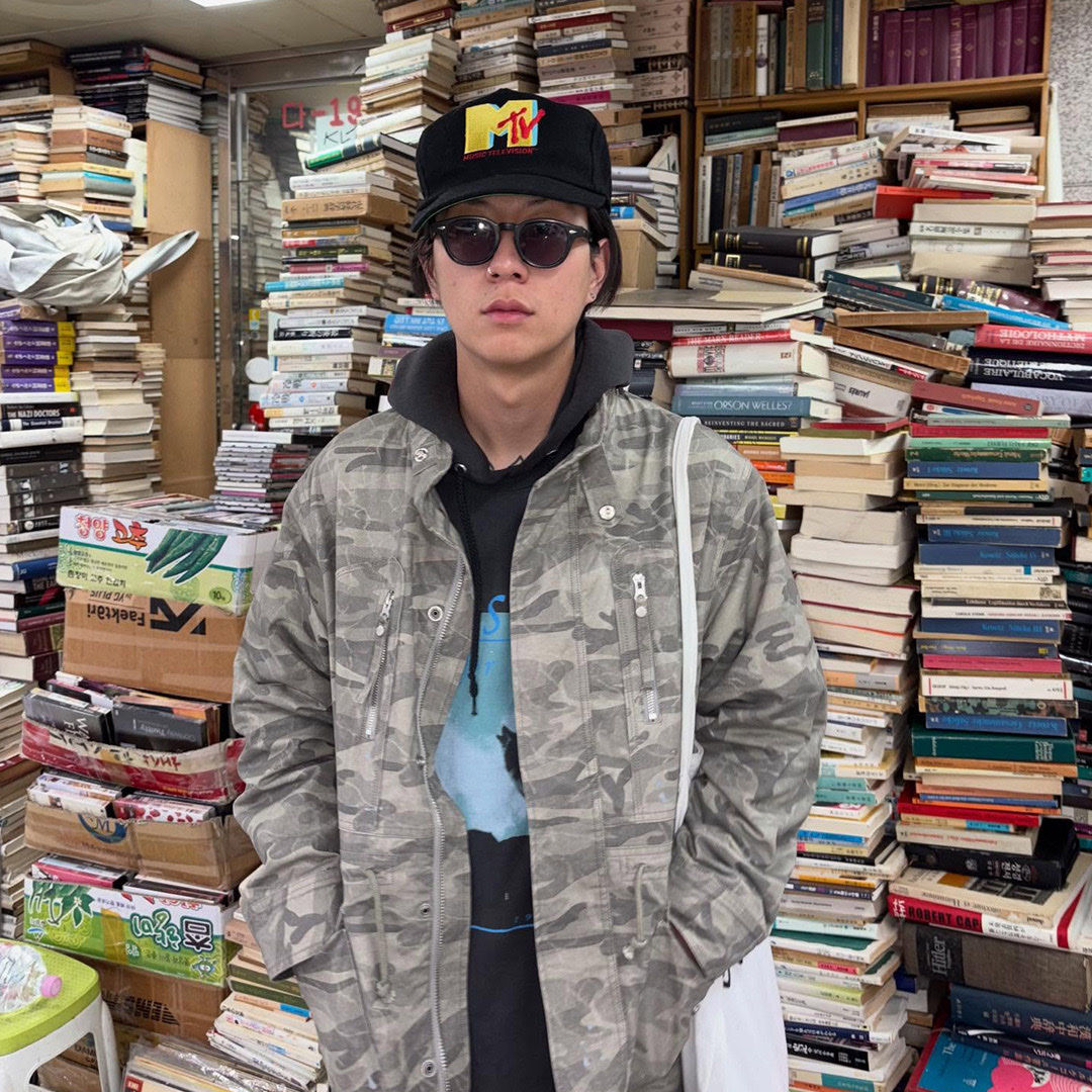 Thevinylhouse M-65 Field Jacket Camo 착용 스타일
