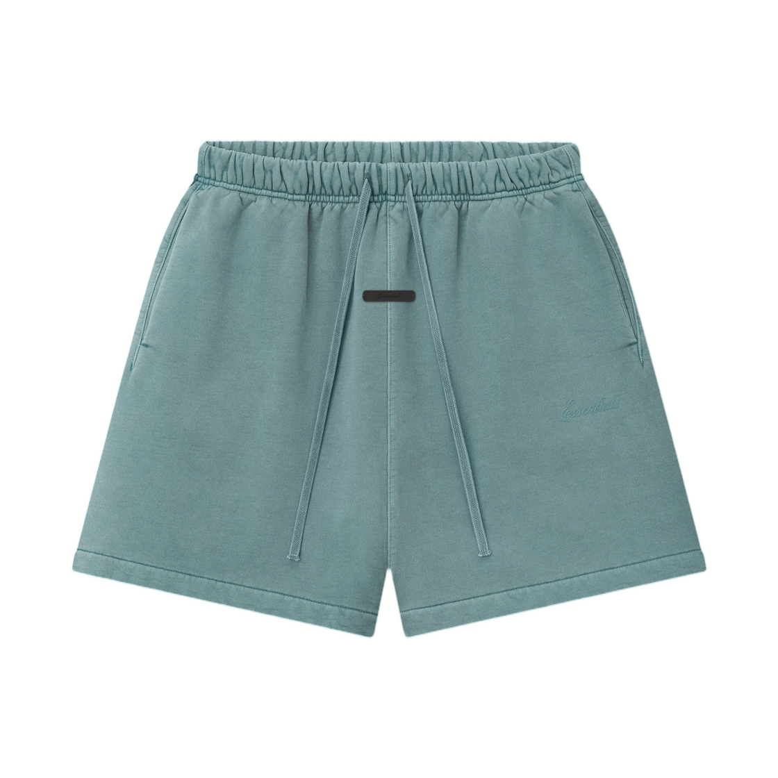 - Essentials Signature Classic Sweatshort Faded Coastal - 26SS