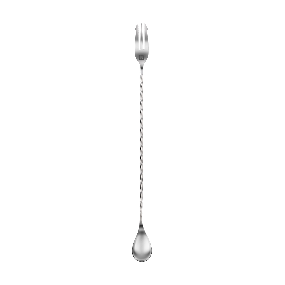 바겐슈타이거 스텐 304 홈텐딩 바스푼(포크형) 26cm 홈바 칵테일 하이볼(WAGENSTEIGER Stainless 304 Hometending Bar Spoon (Fork-end) 26cm) - 4