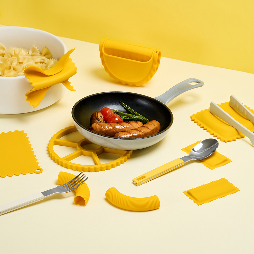 바겐슈타이거 PASTA 실리콘 시리즈 라비올리 국자받침대(WAGENSTEIGER PASTA Ravioli Ladle Rest) - 6