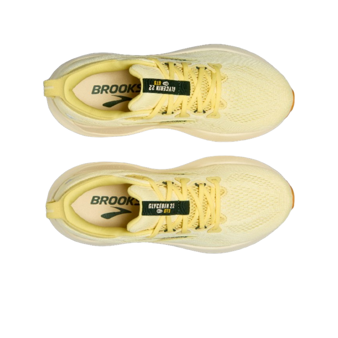 (W) 브룩스 러닝 글리세린 GTS 22 데저트 옐로우 - B 미디움((W) Brooks Running Glycerin GTS 22 Desert Yellow - B Medium) - 2