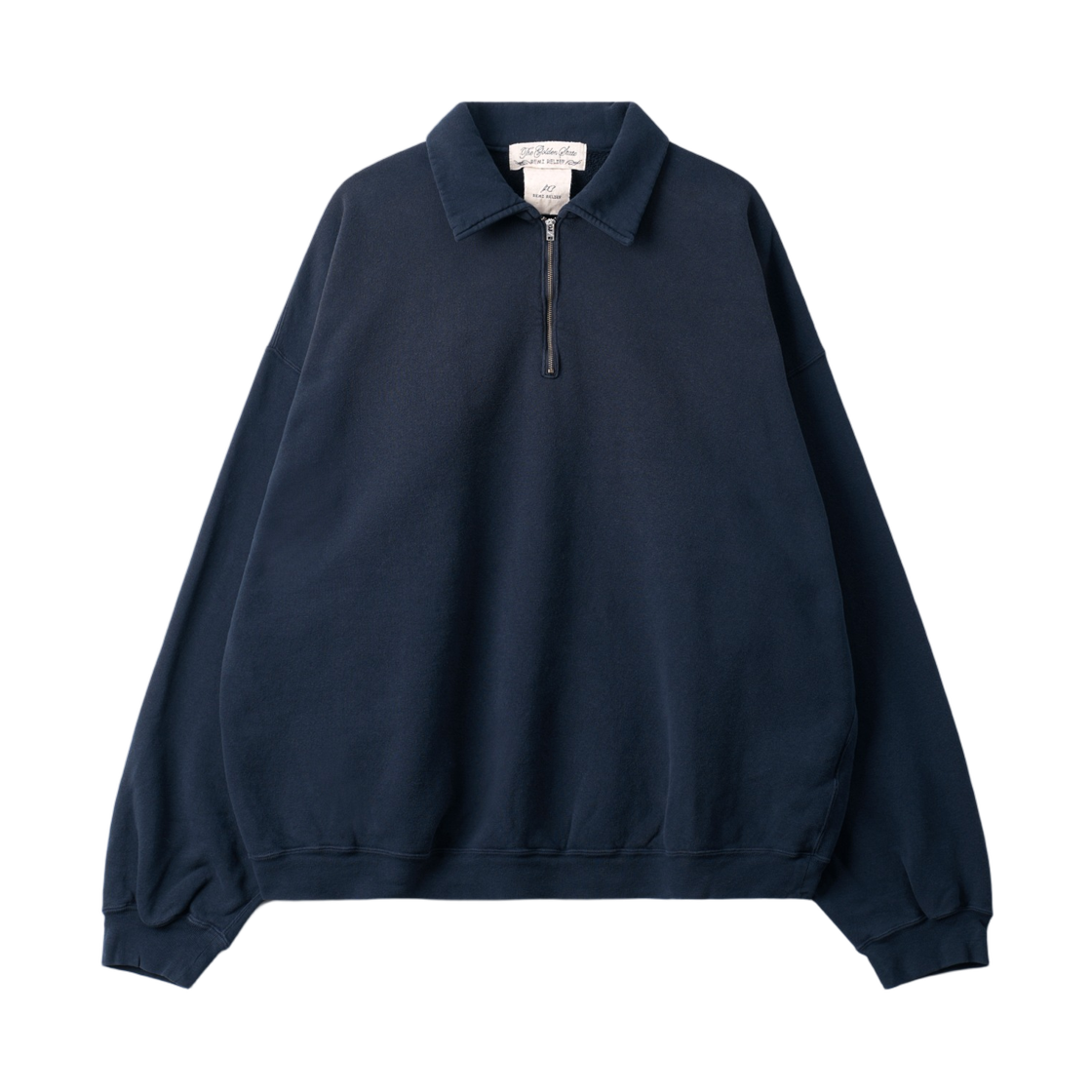 레미 릴리프 SP 피니시 하프 지퍼 풀오버 3 스킵 스티치 블랙(Remi Relief SP Finish Half Zipped Pullover with 3 Skip Stiches Black)
