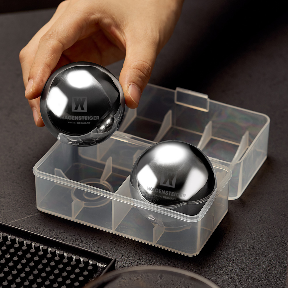 바겐슈타이거 스텐 304 빅 아이스볼 세트 위스키볼 얼음볼(WAGENSTEIGER Stainless 304 Big Ice Ball Set) - 2
