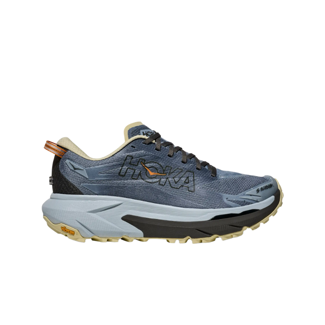 1168722-MBLW Hoka Mafate 5 Mineral Blue Washed Blue