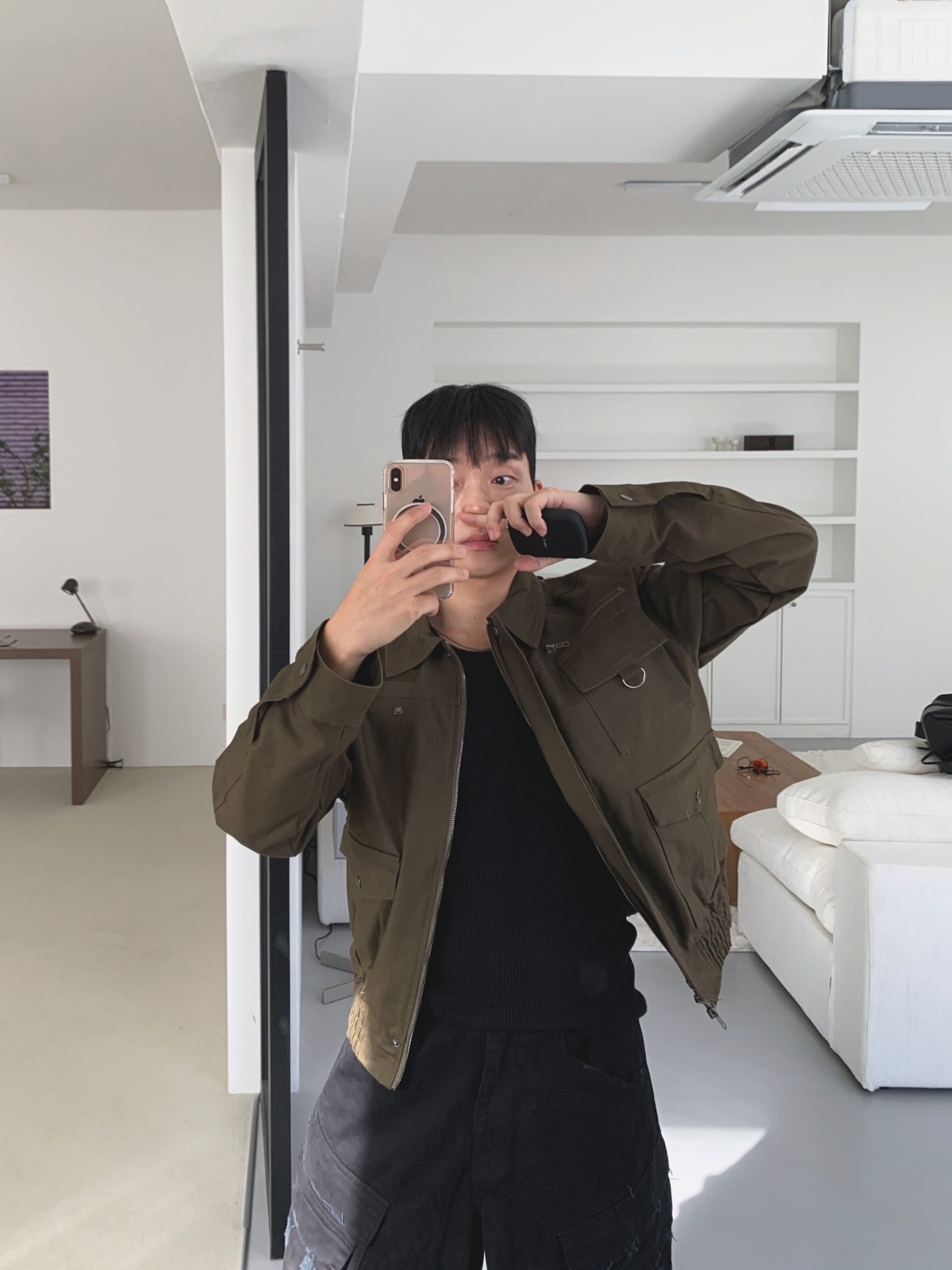 Casio LTP-V007L-7B1 착용 스타일 - 1