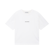 Acne Studios Logo Printing T-Shirt Optic White