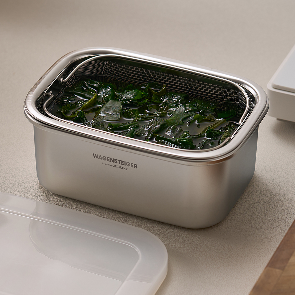 바겐슈타이거 무연마 드레인 스텐 304 박스 S 뚜껑 채반(WAGENSTEIGER Abrasive-Free Drain Stainless Steel 304 Box) - 3