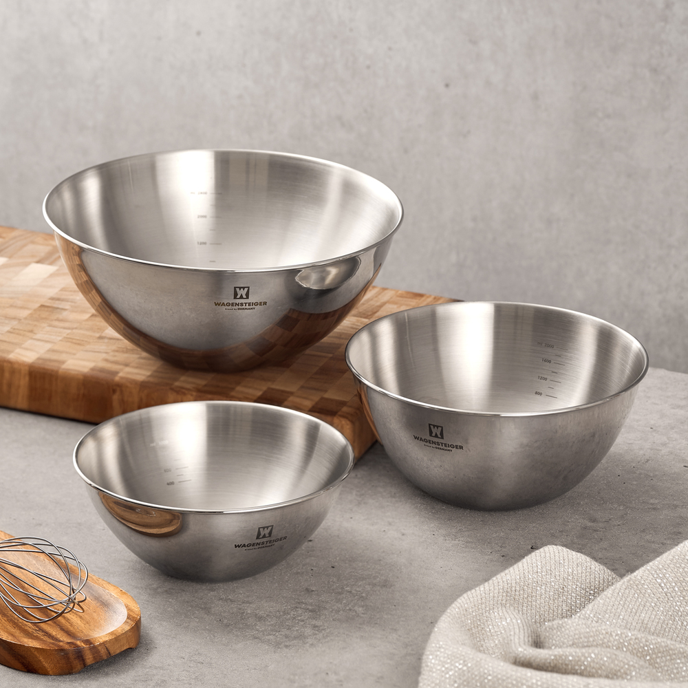 바겐슈타이거 크라이스 스텐 304 믹싱볼 28cm(WAGENSTEIGER Kreis Stainless 304 Mixing Bowl 28cm) - 3