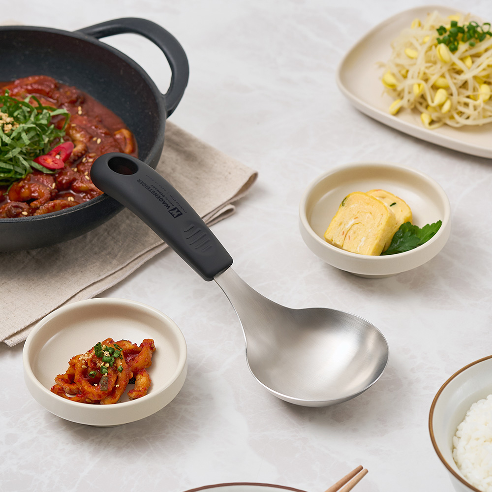 바겐슈타이거 스텐 304 슈바츠 로펠 국자(WAGENSTEIGER Stainless 304 Schwarz Loffel Ladle) - 4