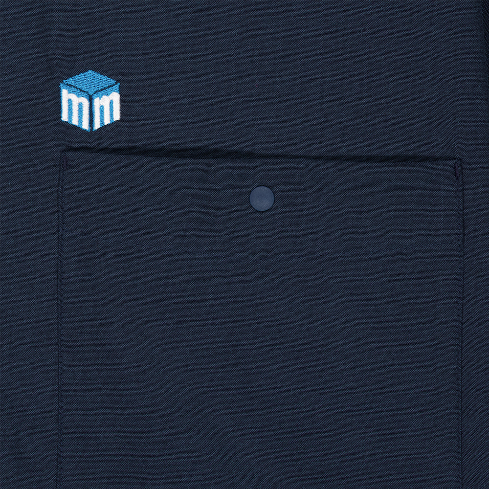 맨하탄 레코즈 7인치 바이닐 포켓 셔츠 - 네이비(Manhattan Records 7in. Vinyl Pocket Shirt - Navy) - 5