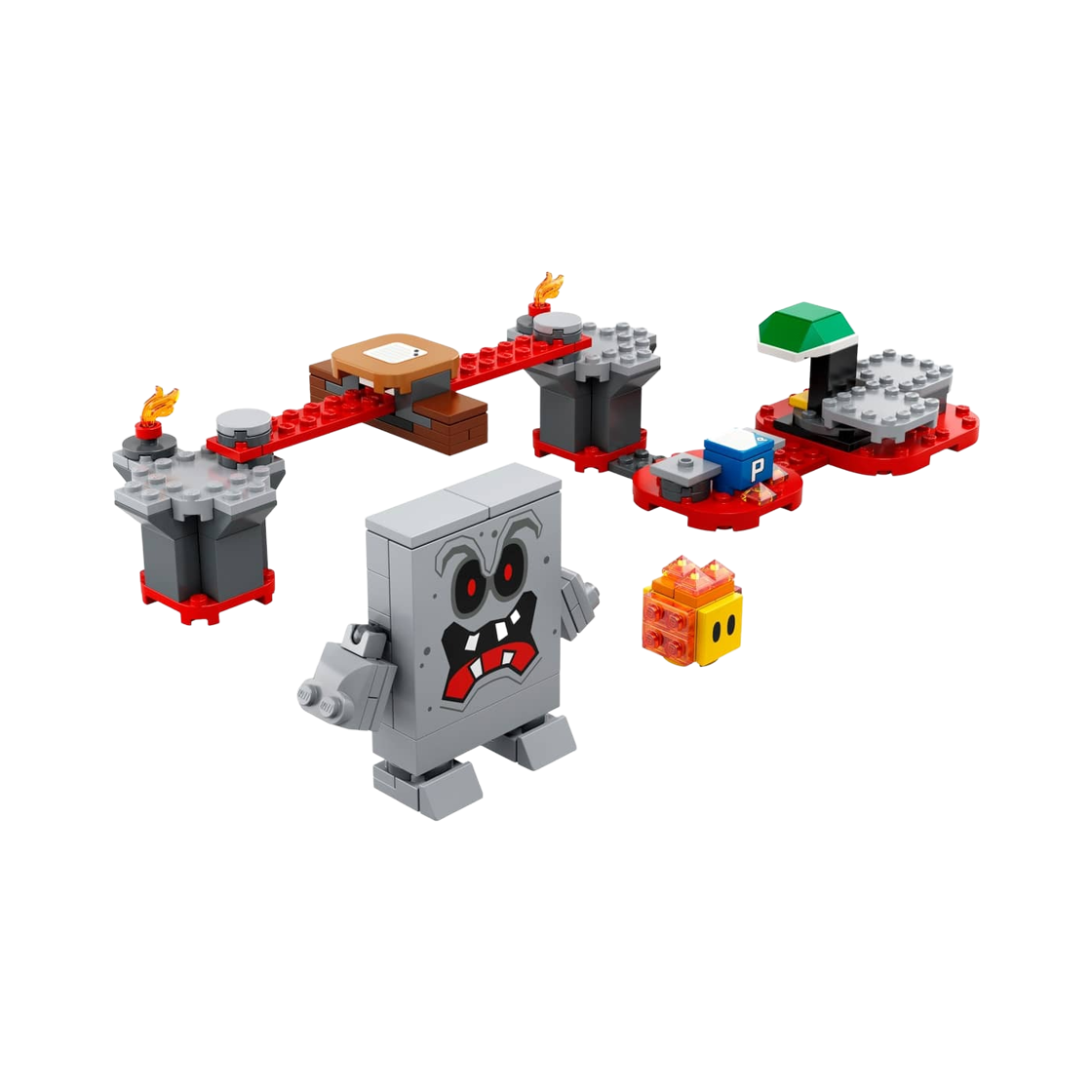 레고 슈퍼 마리오 꽈당꽈당의 용암 소동 확장팩(Lego Super Mario Whomp’s Lava Trouble Expansion Set) - 1