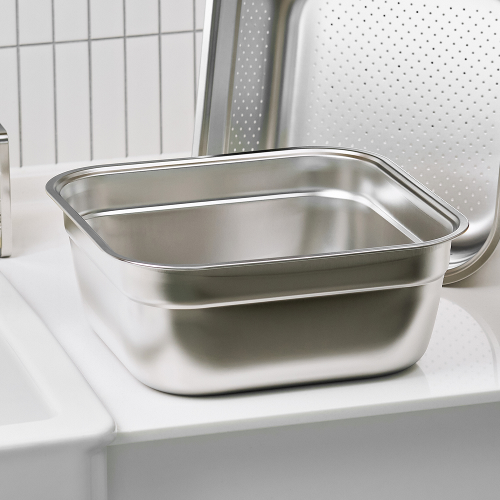 바겐슈타이거 스텐 304 워시볼 8L (솔리드)(WAGENSTEIGER Stainless Wash Bowl 8L Solid) - 4