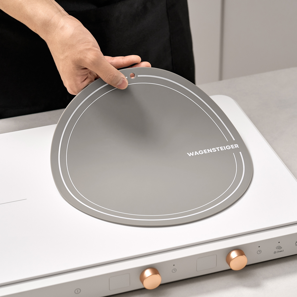 바겐슈타이거 플래티넘 실리콘 인덕션 보호 매트 원형 20cm 라이트 그레이(WAGENSTEIGER Platinum Silicone Induction Protection Mat Round 20cm (Light Gray)) - 5